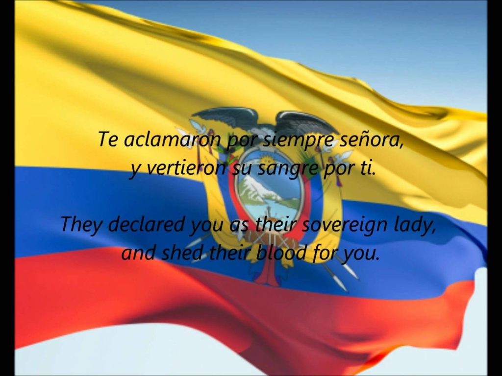Salve, Oh Patria: The National Anthem of Ecuador