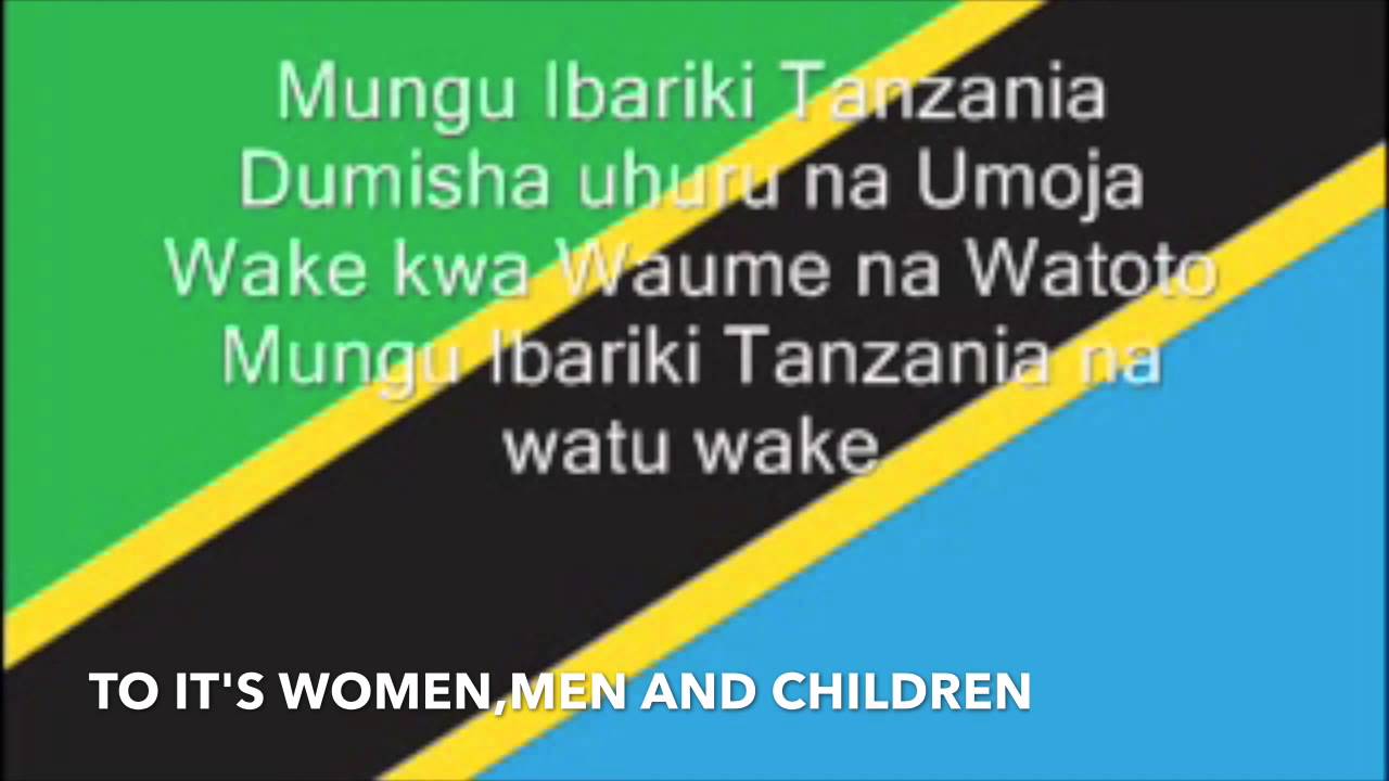 Mungu ibariki Afrika - The National Anthem of Tanzania