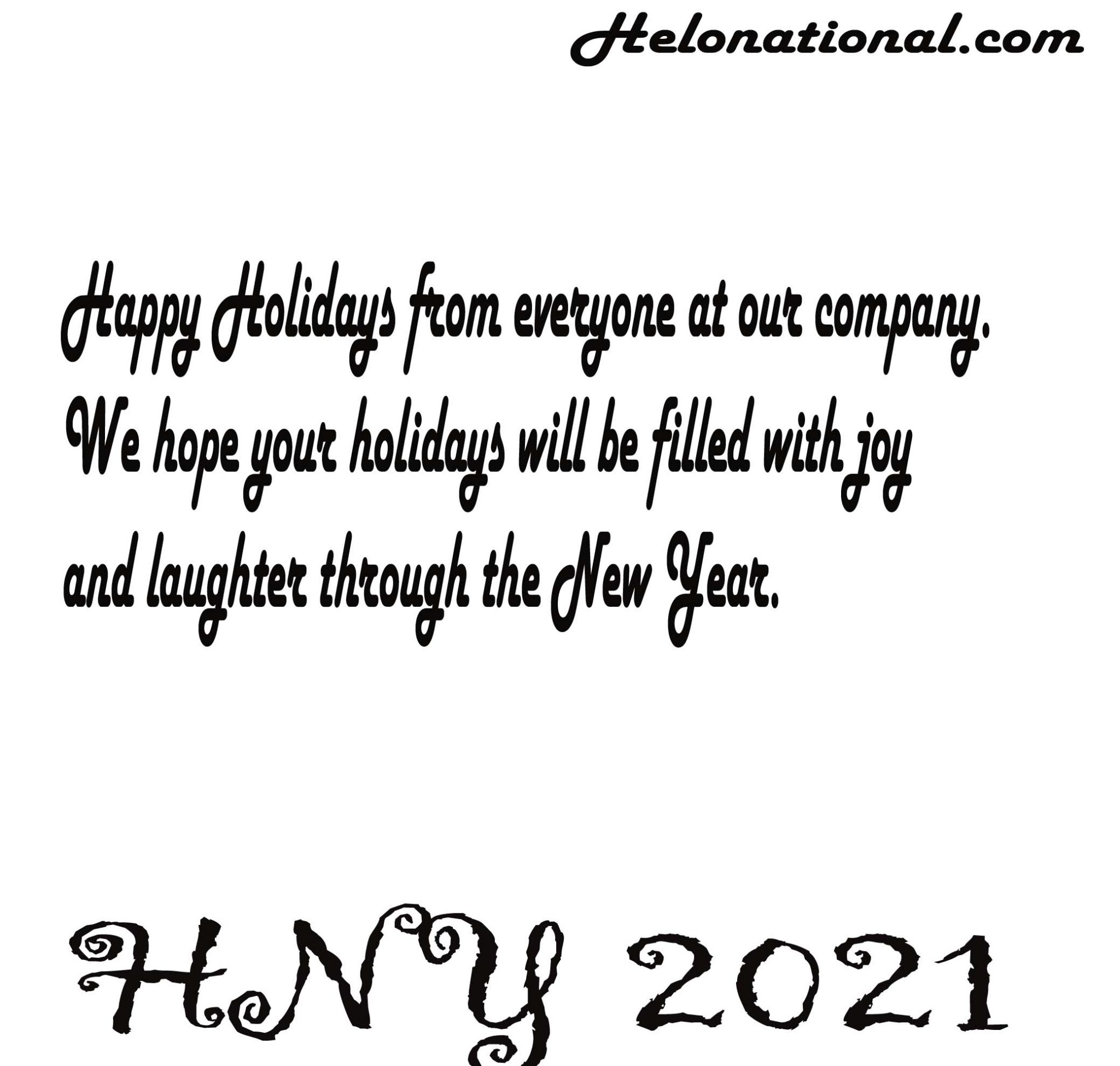 HNY 2021 quotes for business