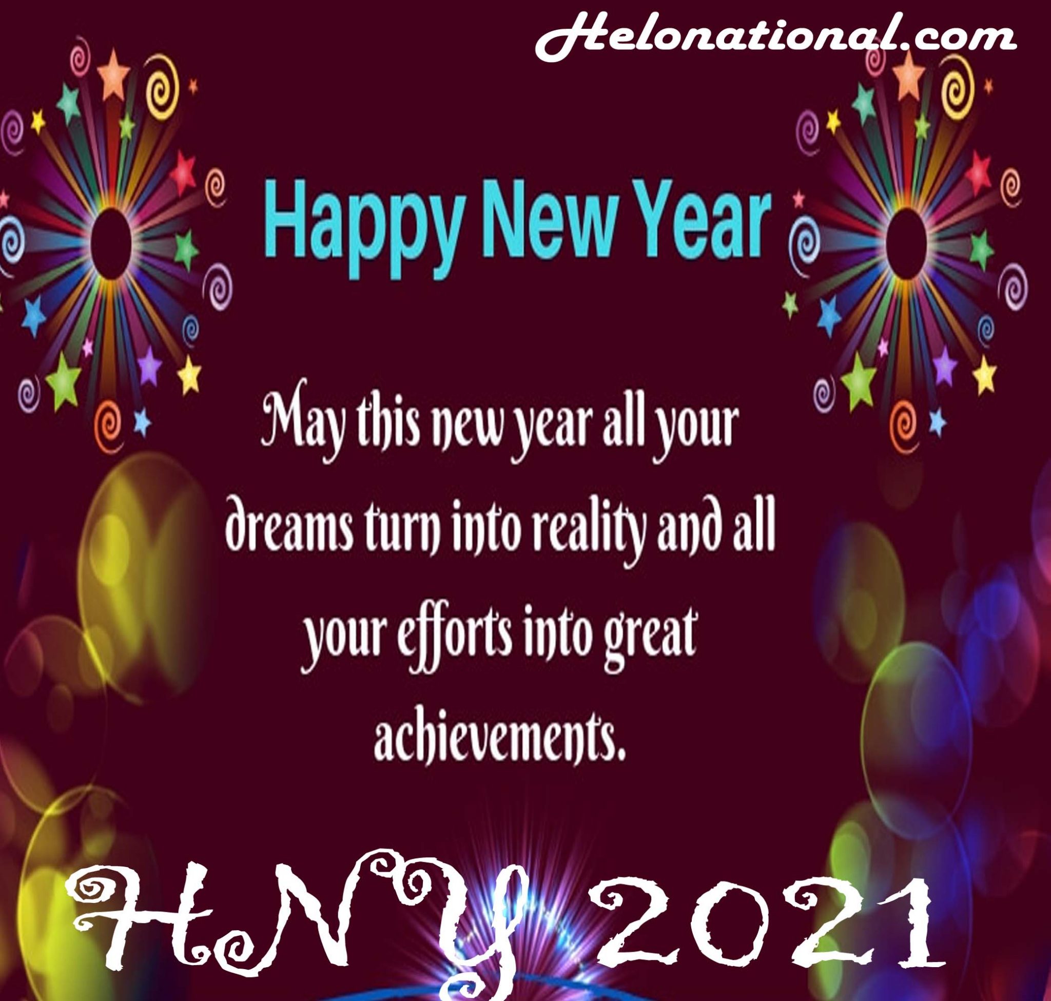 Get] Happy New Year 2021 Quotes, Images, Wishes | HNY 2021