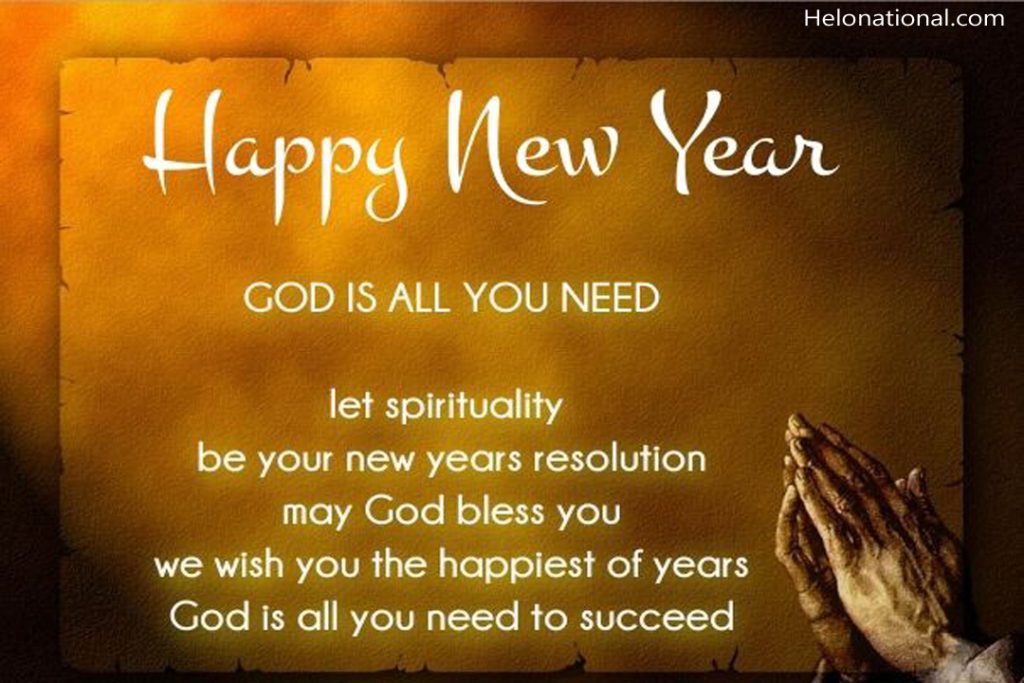 Religious Happy New Year 2024 Christian Wishes, Prayers