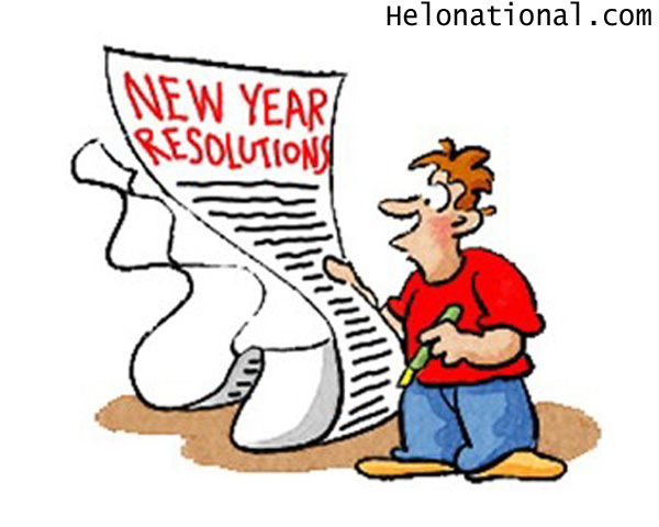 New year 2023 Resolution clipart