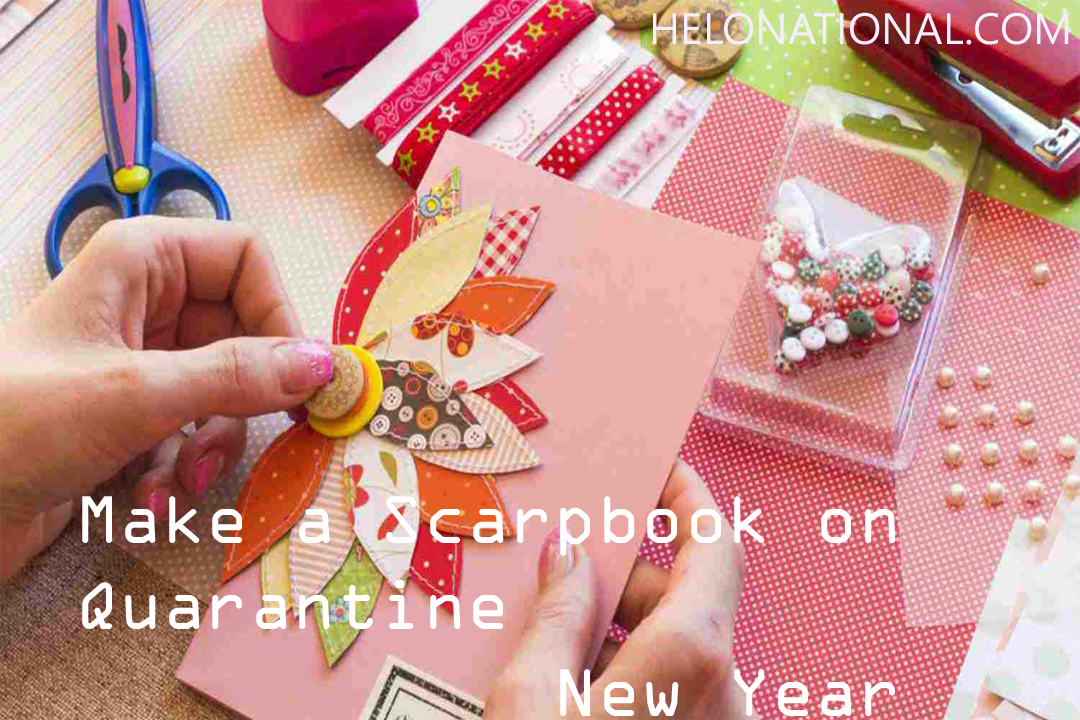 New Year scrapbook