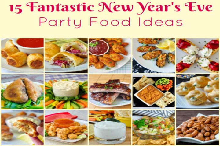 Happy new year 2021 food