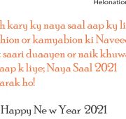 New year wishes urdu sms
