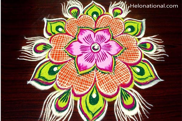 Happy New Year Rangoli 2022 | New Year 2022 Kolam | Helo National