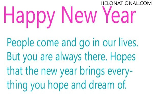 Happy New Year Quotes