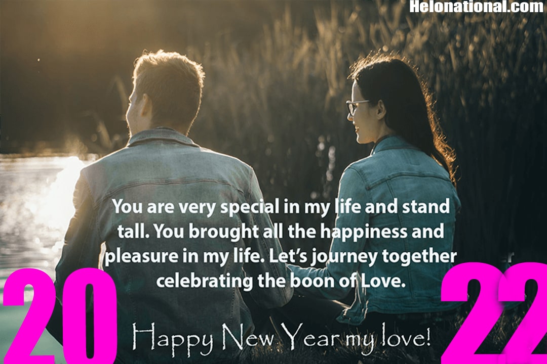 Happy New Year 2022 Romantic Wishes