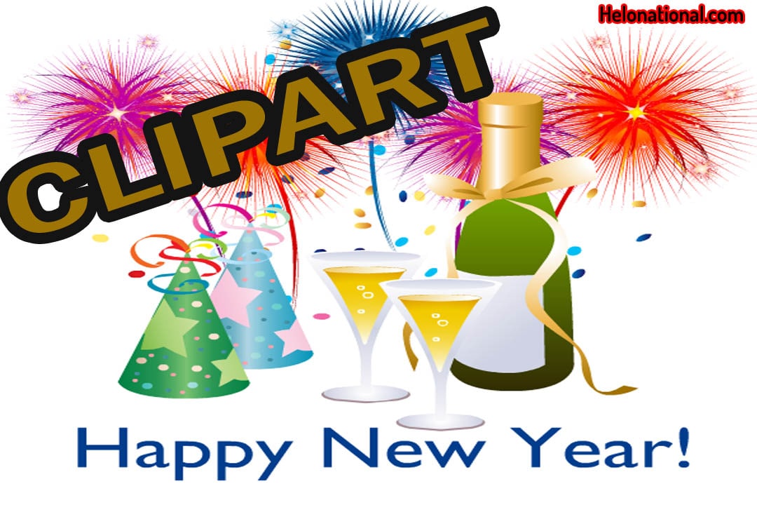 christian happy new year 2022 clipart heart