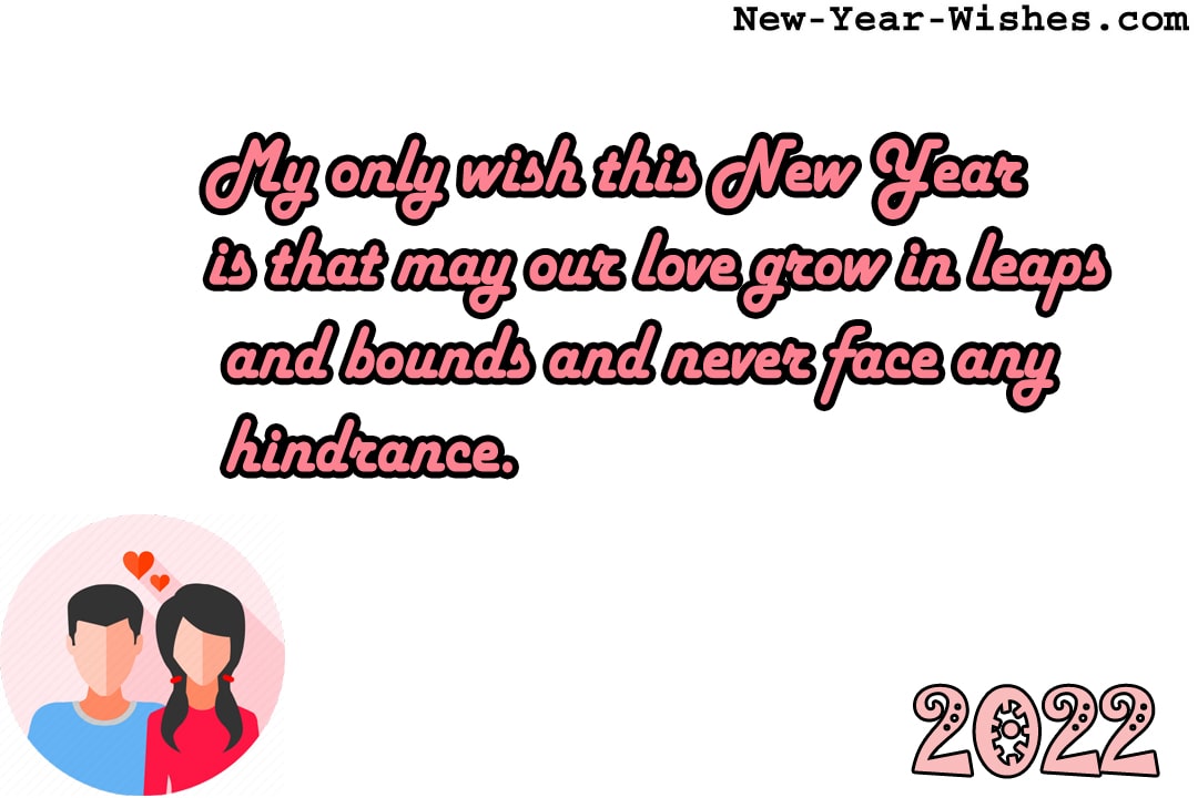 Happy New Year Messages For BF