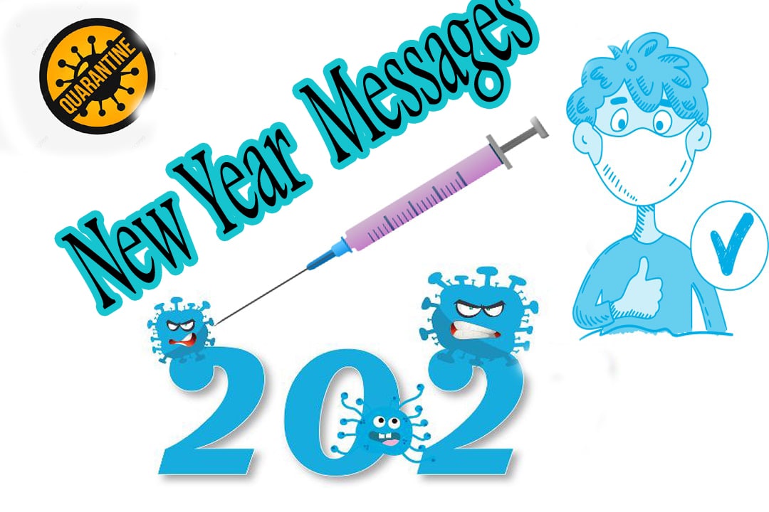 New Year Covid Messages