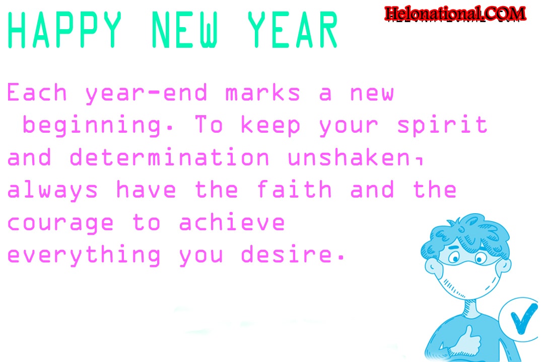 Quarantine Wishes for new year