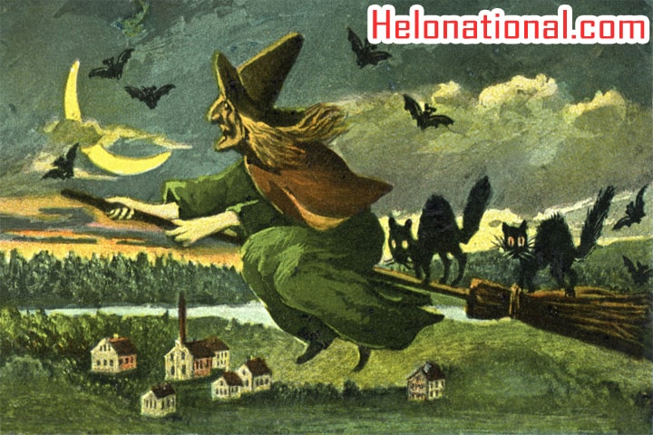 Do Halloween and Witches have a Strong Association