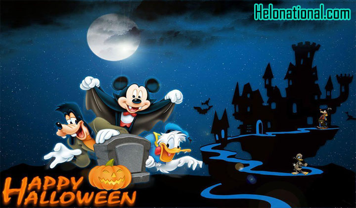 Happy Halloween Disney Themes