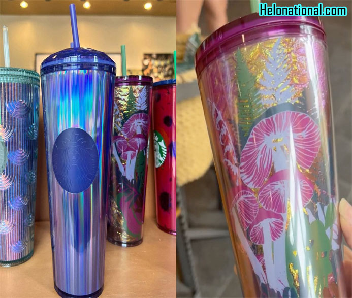 Periwinkle Kaleidoscope Cold Cup