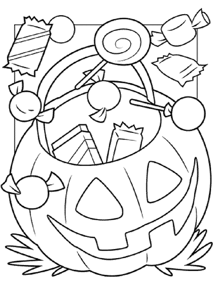 halloween coloring pages