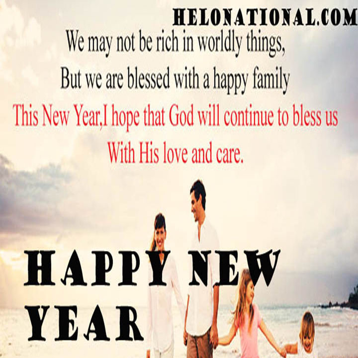 New Year Family Wishes