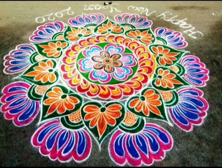 Rangoli Kolam New Design